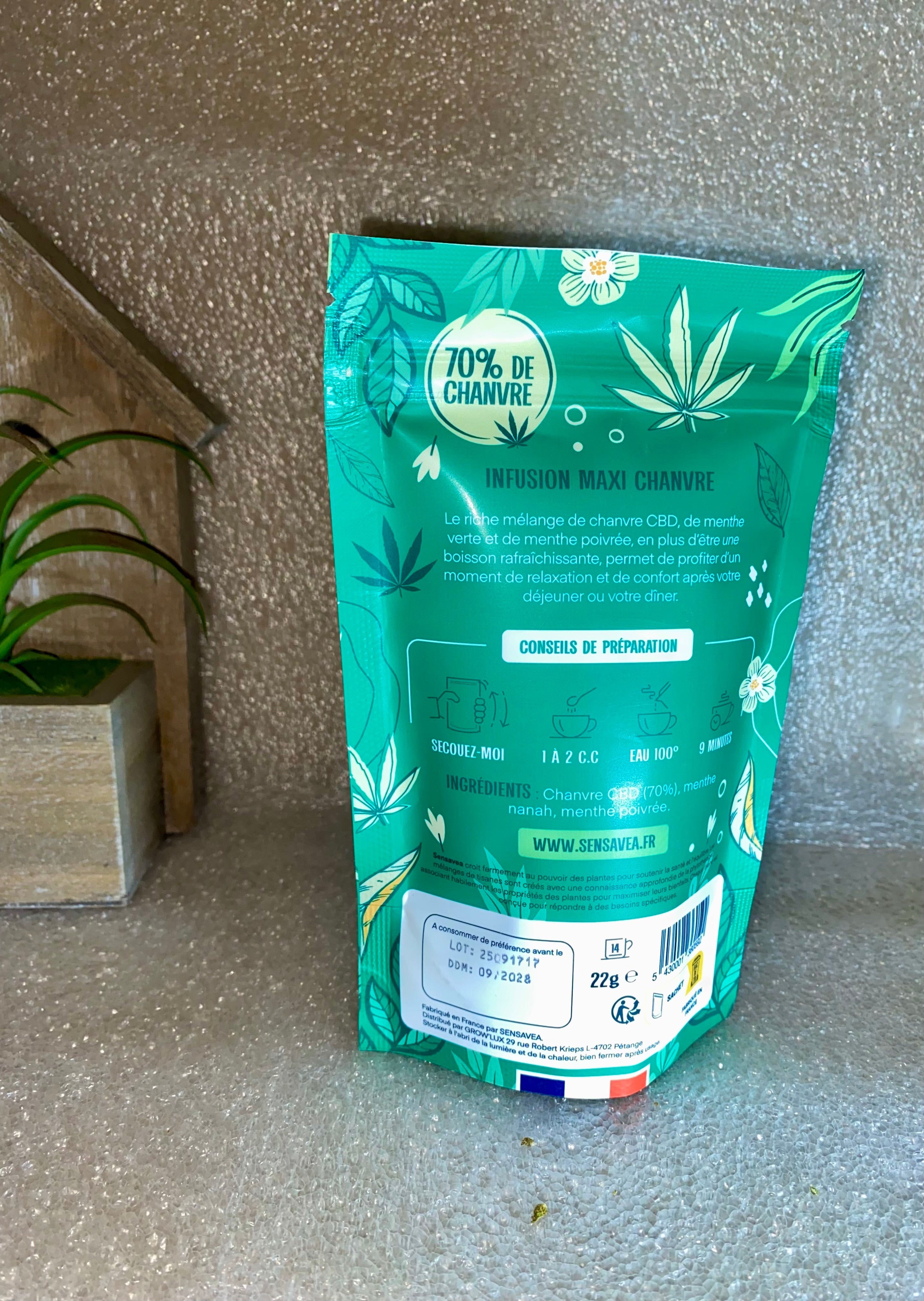 Infusion MAXI CHANVRE