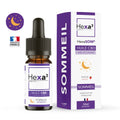 Huile CBD + Mélatonine 2000mg Sommeil 40 nuits Fraise 10ml HexaSOM